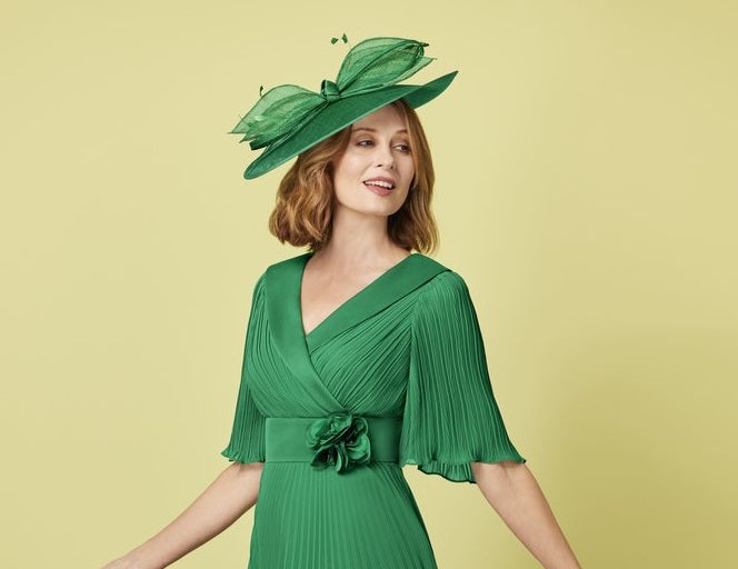 Emerald Green Condici Designer Hat | Ever Elegant Emerald Green Condici Designer Hat | Ever Elegant