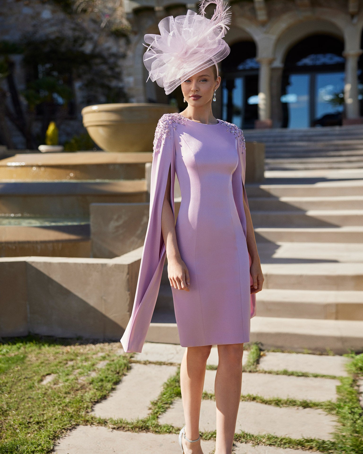 Exquisite Pink dress from our Couture Club designer collection for mother of the bride  |9G198 - Ever Elegant