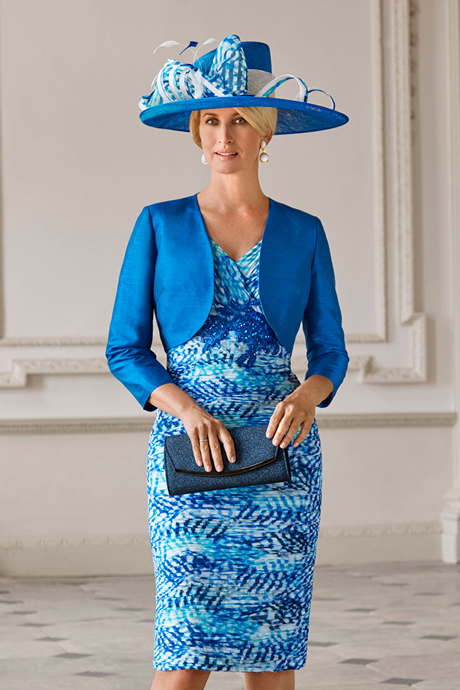 Condici Blue Mother of the Bride Dress & Jacket | Melbourne Australia Condici Blue Mother of the Bride Dress & Jacket | Melbourne Australia