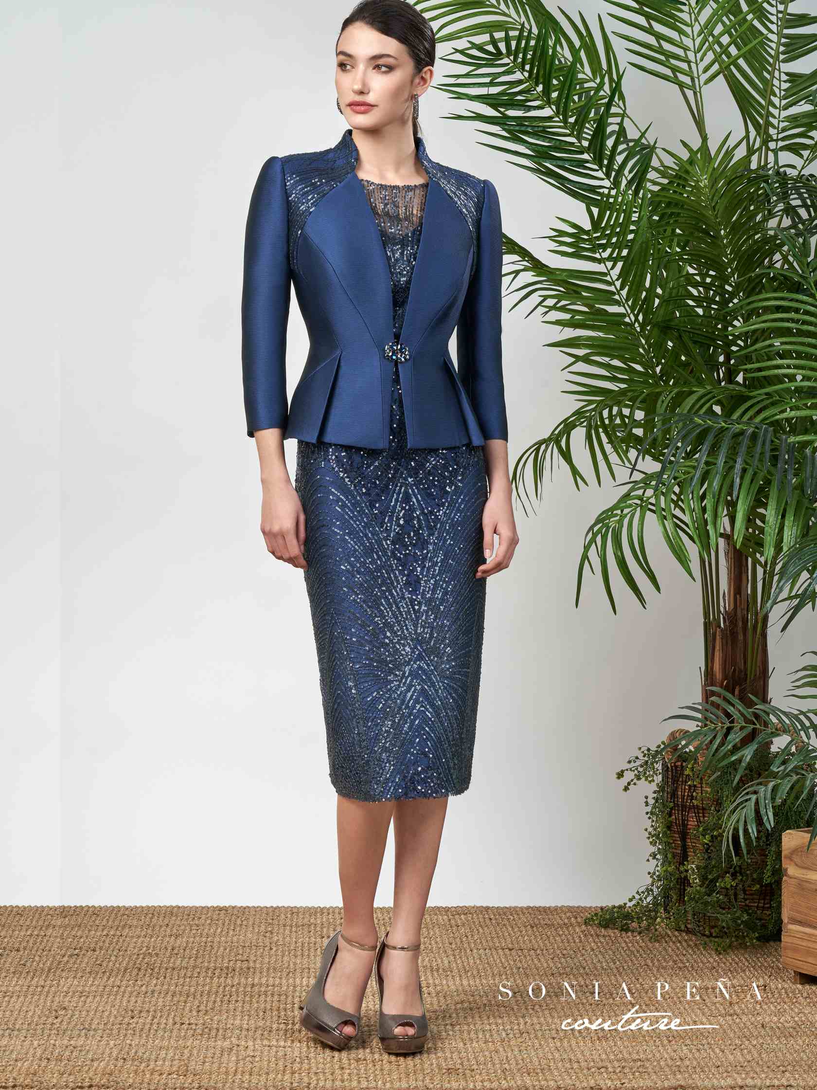 Sonia Pena Dress and jacket -1241002 - stunning mother of the bride outfit