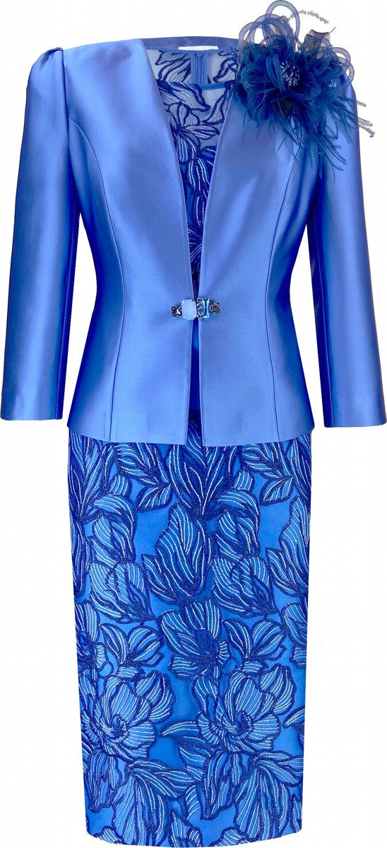 Sonia Pena Dress and jacket -1251016 - stunning mother of the bride outfit -Lilac or Blue