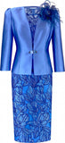 Sonia Pena Dress and jacket -1251016 - stunning mother of the bride outfit -Lilac or Blue