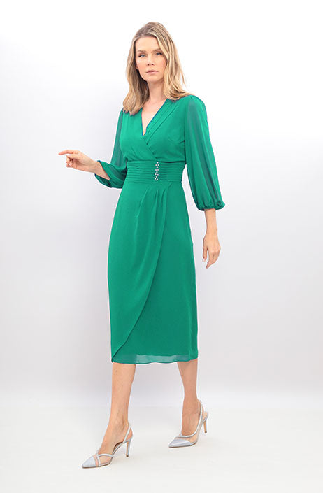 Jade Chiffon Wedding Guest Dress Lizabella 2974 Racewear Melbourne Jade Chiffon Wedding Guest Dress Lizabella 2974 Racewear Melbourne