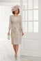 71136 by Condici -  stunning organza dress and hip length jacket - Mother of the bride or Groom outfit