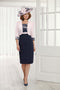 Condici - Dress & Jacket - 71148N - Pink/Navy - Flattering for all sizes