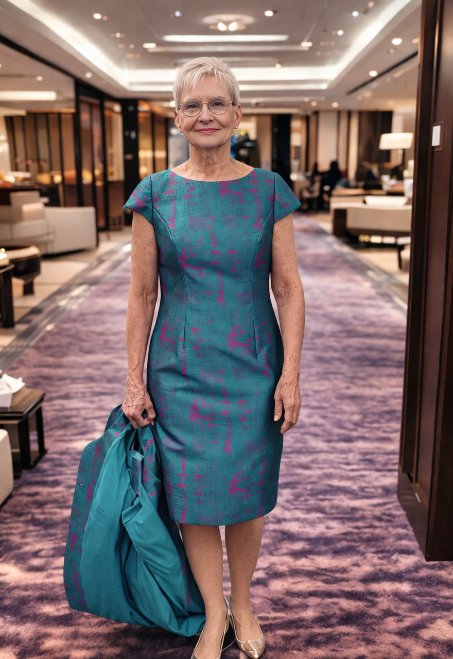 fitted mother of the bride dress with long coat formal wedding outfit Melbourne