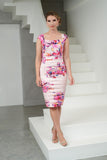 Ispirato ISJ908 Floral Stretch Taffeta Dress and jacket , part of our Ispirato designer range.
