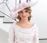 Ispirato's soft pink Brocade Dress, part of our Ispirato designer range| ISK802