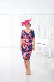 Ispirato ISK819 Floral Stretch Taffeta Dresses, part of our Ispirato designer Dress collection.