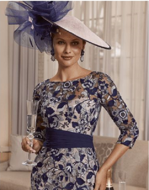 Chiffon dress and sales jacket