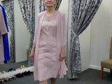 Couture Club - 7G2E2 - Dress & Coat - Pink