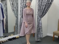 Unique Chiffon Long Coat from our Veni Infantino designer range| EE800