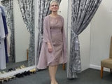 Stunning Beaded Lace Dress from our Veni Infantino designer dress range, 991909