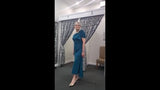👉 Jade One Shoulder Mother of the Bride Dress – Midi Couture Club 9G140