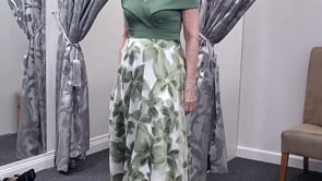 👉 Sage Green Mother of the Bride Dress – Tea Length Off Shoulder Couture Club 1G2D7