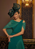 Modern A-line formal dress for spring wedding – Ever Elegant