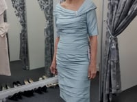 Luxurious Ispirato ISH800 Mint Soft Taffeta Dress, part of our Ispirato designer range, our Dress collection.