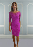 Zeila - Dress  - 3020657 Fuchsia - Ever Elegant