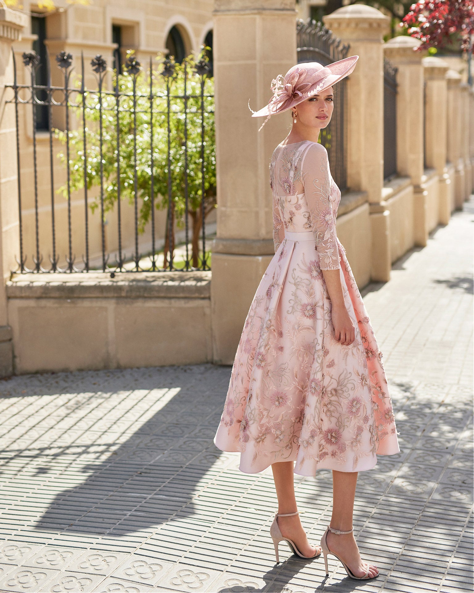 Couture Club Peach Pink Lace Dress | Mother of the Bride Outfits Australia Couture Club Peach Pink Lace Dress | Mother of the Bride Outfits Australia