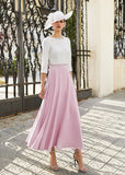 Couture Club - Dress - 5G1F5 - Pink and Ivory - Ever Elegant