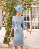 Couture Club - Dress & Jacket - 5G255 - Ever Elegant