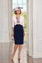 Condici - Dress & Jacket - 71121N - Pink/Navy - Ever Elegant