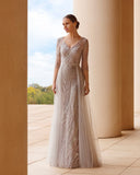 Couture Club - Gown -7G243 - Silver & Navy - Ever Elegant