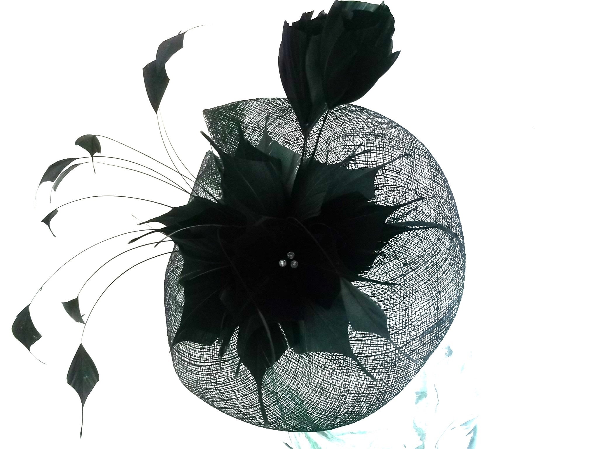 Snoxell - Hats & Fascinators -0406 black - Ever Elegant