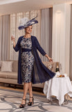 Veni Infantino- 992018 - Dress and chiffon jacket - Ever Elegant
