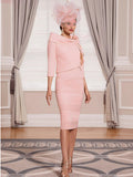 Veni Infantino - Dress & Jacket -992052 - Blush - Ever Elegant