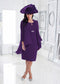 Dressed Up - Dress & Jacket - DU315 Purple - Ever Elegant