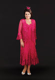 Ann Balon Collection - Dress & Jacket - Azalea - Ever Elegant
