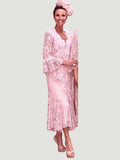 Ann Balon Collection - Dress & Jacket - Azalea - Ever Elegant