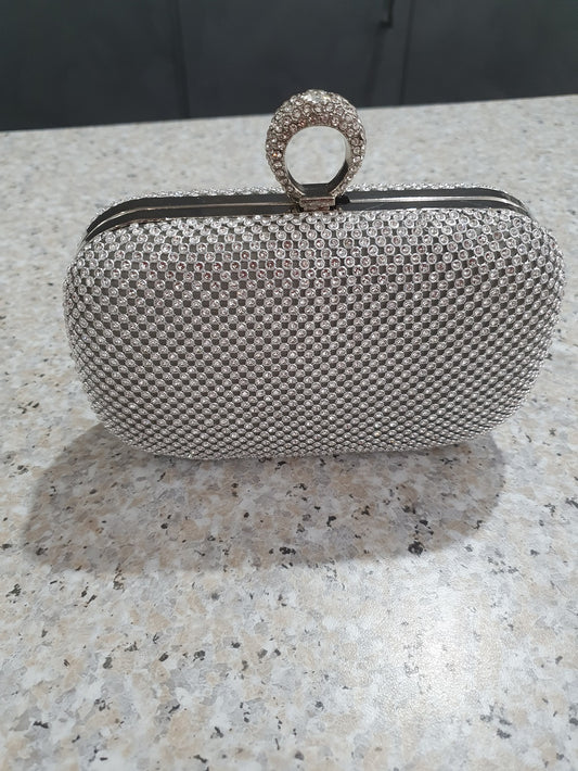 Handbag - Ds100 - Diamante Clutch - Ever Elegant