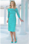 Irresistible - IR8624 - Dress - Turquoise - Ever Elegant