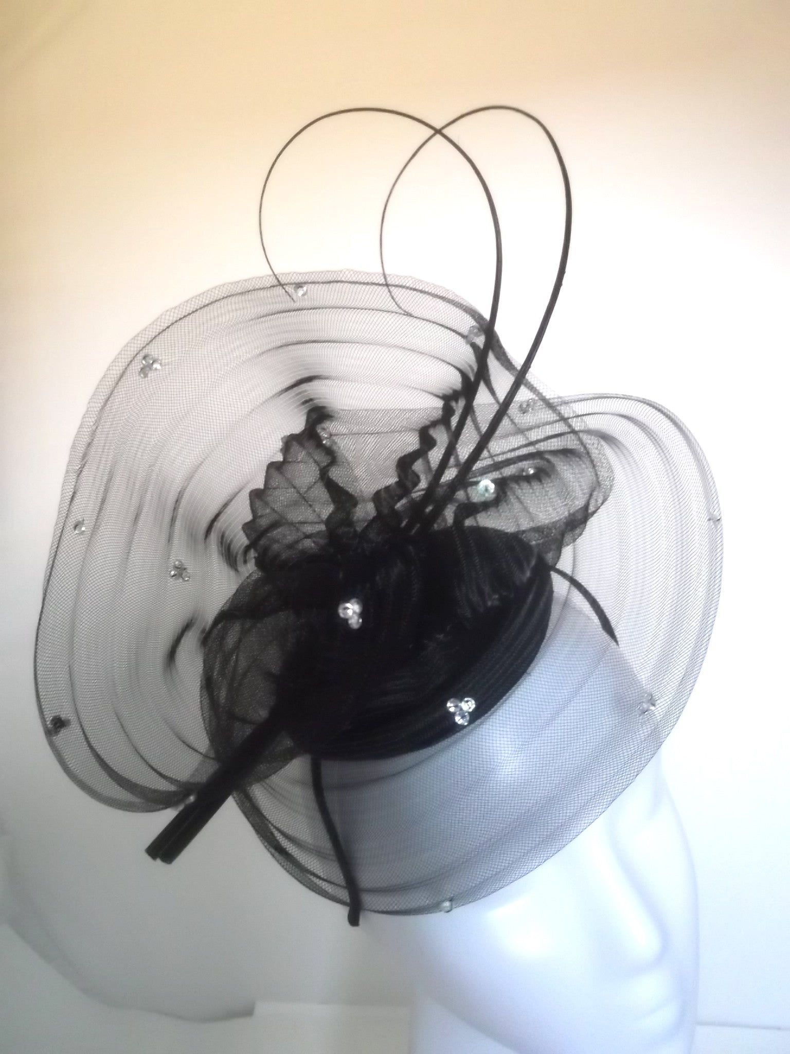 Snoxell- Hats & Fascinators - RJ810 - Black - Ever Elegant